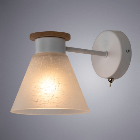 Бра с лампочкой Arte lamp A1031AP-1WH+Lamps 