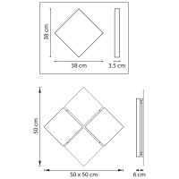 Накладной светильник Lightstar Emisfero 737626