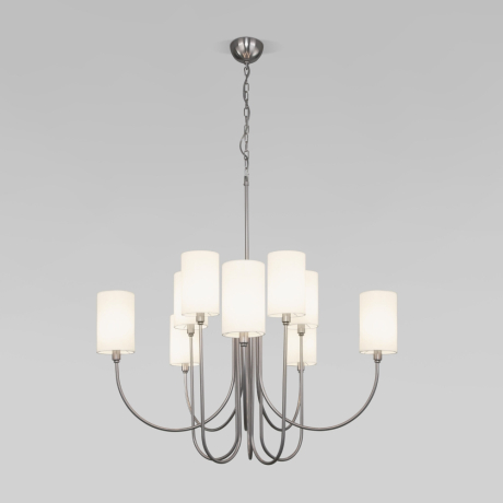 Подвесная люстра с тканевыми абажурами Eurosvet Abbey 60164/10 (a065750) 