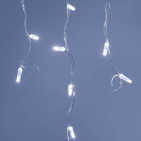 2,4*0,6м. Уличная гирлянда бахрома холодный свет Ardecoled  230V ARD-Edge-Classic-2400X600-Clear-88Led-Std White (26002)