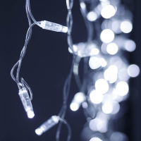 2,4*0,6м. Уличная гирлянда бахрома холодный свет Ardecoled  230V ARD-Edge-Classic-2400X600-Clear-88Led-Std White (26002)