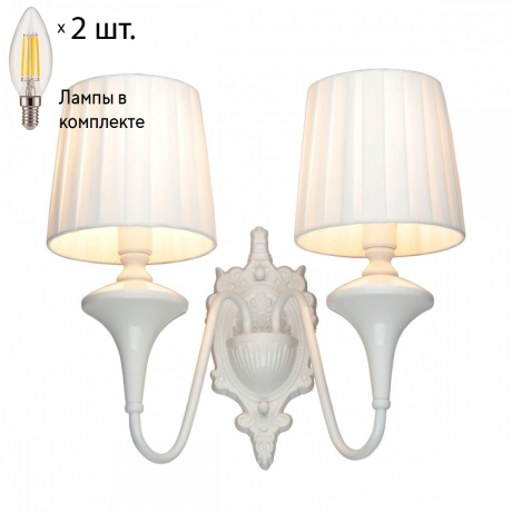 Бра с лампочками Omnilux OML-72501-02+Lamps 