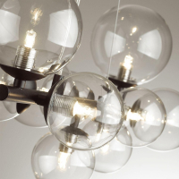 Люстра подвесная со светодиодными лампочками G9, комплект от Lustrof. №258659-647430