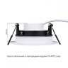 Нарушена упаковка!  <648813> Встраиваемый светильник Arte Lamp Giro A2867PL-1WH