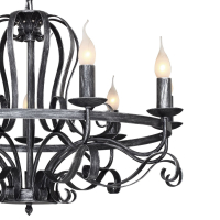 Люстра с лампочками, подвесная, комплект от Lustrof. №128955-617495