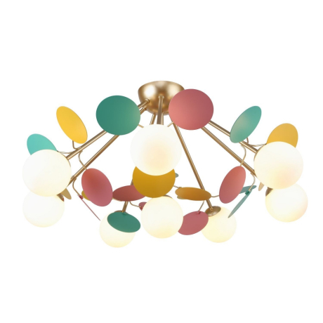 Люстра потолочная с Led лампочками в комплекте F-Promo 2772-8P+Lamps 