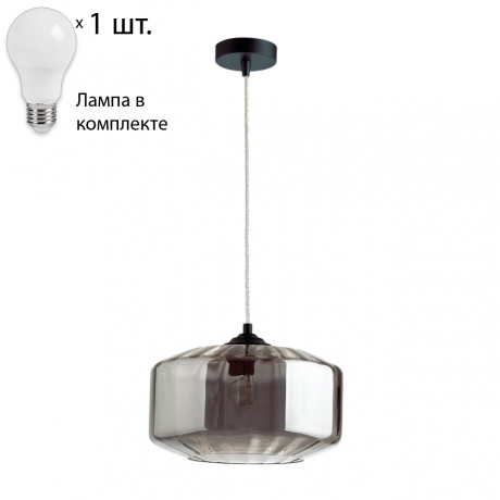 Подвесной светильник с лампочкой Odeon Light Binga 4746/1+Lamps А60 