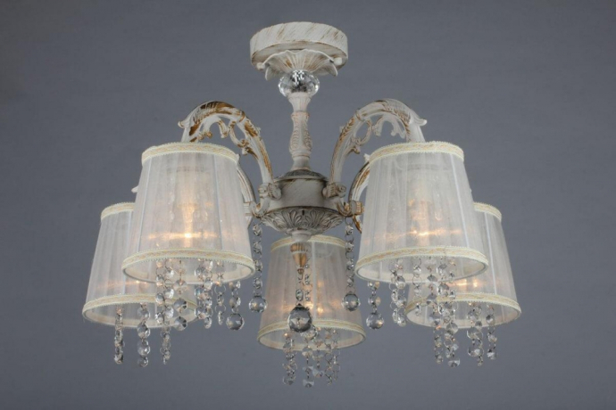 Люстра потолочная с лампочками Omnilux OML-30007-05+Lamps 