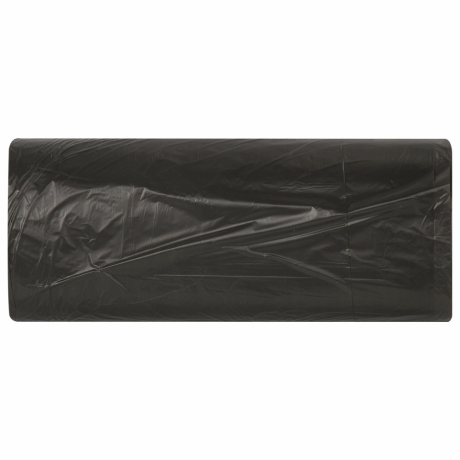 Нарушена упаковка!  <219338> Мешки для мусора 30 л черные в рулоне 30 шт., ПНД 8 мкм, 50х60 см, LAIMA стандарт, 601377 (601377)