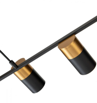 Подвесной светильник Indigo Liberta 11014/4P Black