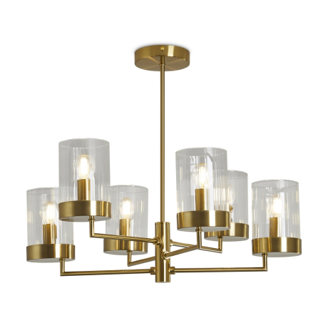 Люстра на штанге Freya Clip FR5426PL-06BS 