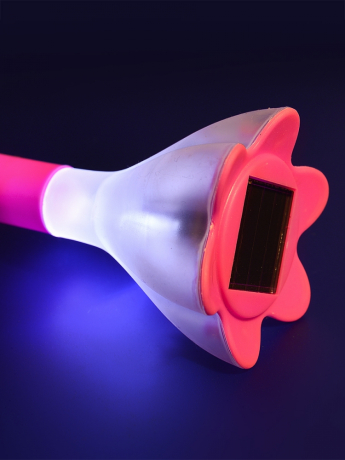 Светильник на солнечных батареях Uniel Promo USL-C-420/PT305 PINK CROCUS (UL-00001762)