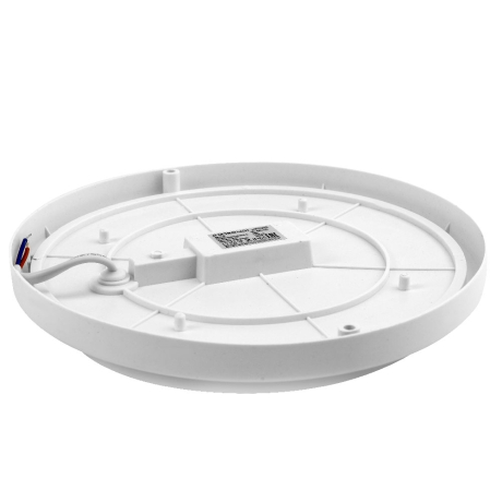 Ultraflash LBF-0301S C01 (Св-к LED влагозащищенный с датчиком движения, 12 Вт, IP65, 220В, круг) (15351)