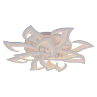 Потолочная диммируемая люстра с пультом ДУ Profit Light 8028/8+4 WHT 216W SMART (Алиса)