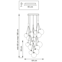 Подвесная люстра Lightstar Sferetta 801090