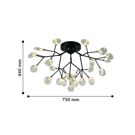Потолочная люстра F-promo Skein 2480-9U 