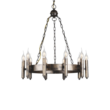 Люстра с лампочками, подвесная, комплект от Lustrof. №12373-617496 