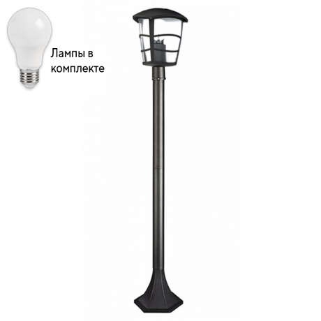 Уличный столб с лампочкой Eglo 93408+Lamps