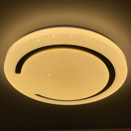 Потолочный светодиодный светильник с пультом ДУ Profit Light 2143/350 WH+CR RGB 100W 3000-6000K 