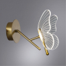 Нарушена упаковка!  <436890> Бра бабочка Arte Lamp Darcy A2187AP-1GO