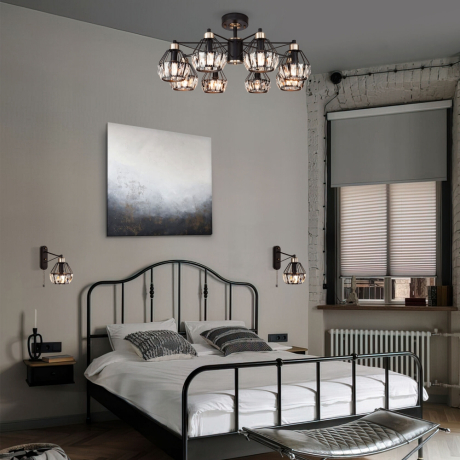 Бра Eurosvet Lord 70075/1 черный 