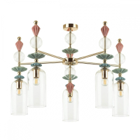 Люстра на штанге Odeon Light Bizet с поддержкой Маруся 4855/5C-М