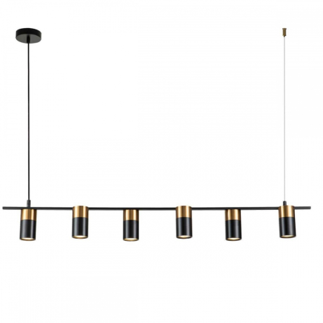 Подвесной светильник Indigo Liberta 11014/6P Black 