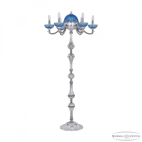 Торшер Bohemia Ivele Crystal 72009TP/6/175 NW P Aquamarine/M-1G 