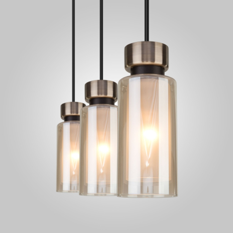 Подвесной светильник Eurosvet Amado 50115/3 черный 