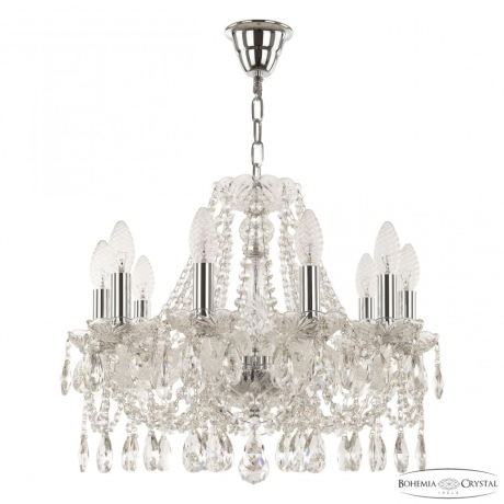 Подвесная люстра Bohemia Ivele Crystal 107 107/10/165 Ni 