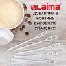 Нарушена упаковка! <219222> Размешиватель одноразовый пластиковый 115 мм, КОМПЛЕКТ 500 шт., БЮДЖЕТ для чая и кофе ПС, LAIMA, 600998 (600998)