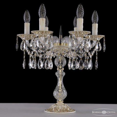 Настольная лампа Bohemia Ivele Crystal AL1613 AL16313L8/6/141-44 WMG 