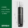 Нарушена упаковка!  <269629> Газлифт BRABIX A-80 суперкороткий, черный, длина в открытом виде 305 мм, d50 мм, класс 2, 532000 (532000)