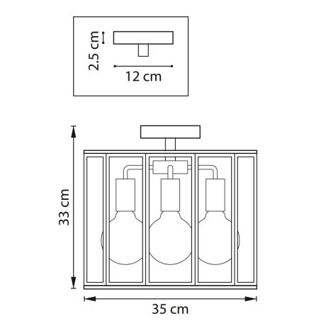 Потолочный светильник Genni Lightstar с поддержкой Маруся 798237 