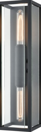 Нарушена упаковка! <765555> Комплект стекол к Настенный уличный светильник Wertmark Wendy WE901.02.021