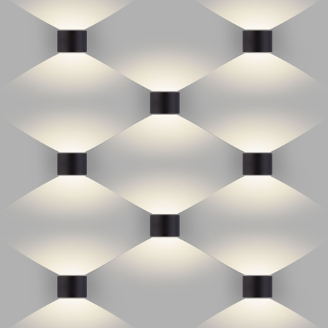 1518 TECHNO LED BLADE черный Уличный настенный светодиодный светильник Elektrostandard (a038828)