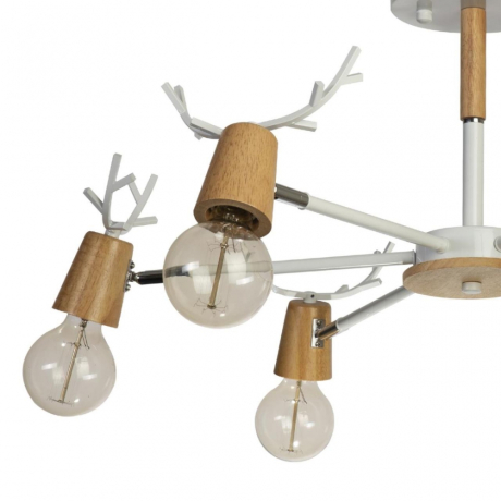 Люстра на штанге Loft it Sven 10024/6 White 