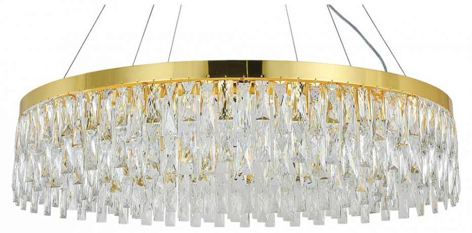 Подвесная люстра Indigo Anna 12029/18P Gold 