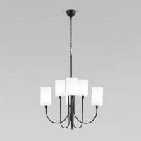 Подвесная люстра с тканевыми абажурами Eurosvet Abbey 60164/6 (a065746)