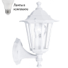 Уличный настенный светильник с лампочкой Eglo 22463+Lamps