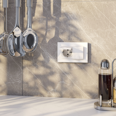 Рамка для двойной розетки Werkel Favorit (белый) W0081101