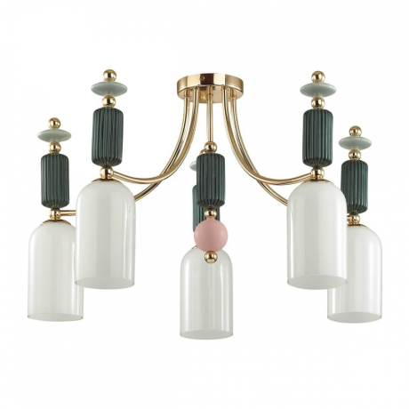 Потолочная люстра Odeon Light Candy с поддержкой Маруся 4861/5C-М 