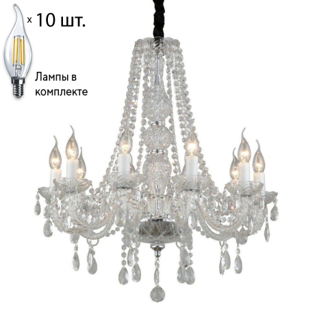 Люстра подвесная с лампочками APLOYT APL.814.03.10+Lamps 