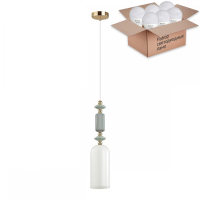 Подвесной светильник с лампочкой Odeon Light Candy 4861/1A+Lamps E14 P45