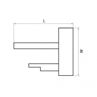 Заглушка для трека Lightstar Barra 502167