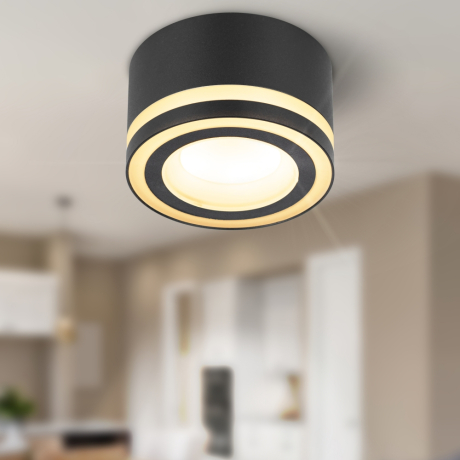 Накладной светильник Эра OL51 BK Б0059805 