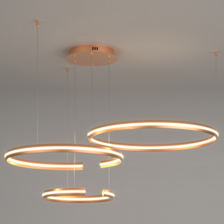 Подвесной светильник Eurosvet Gap 90180/3 золото 