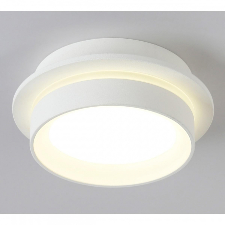 Встраиваемый светильник с лампочкой Ambrella light TN5383+Lamps 