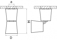 Накладной светильник Lightstar Rotonda 214457