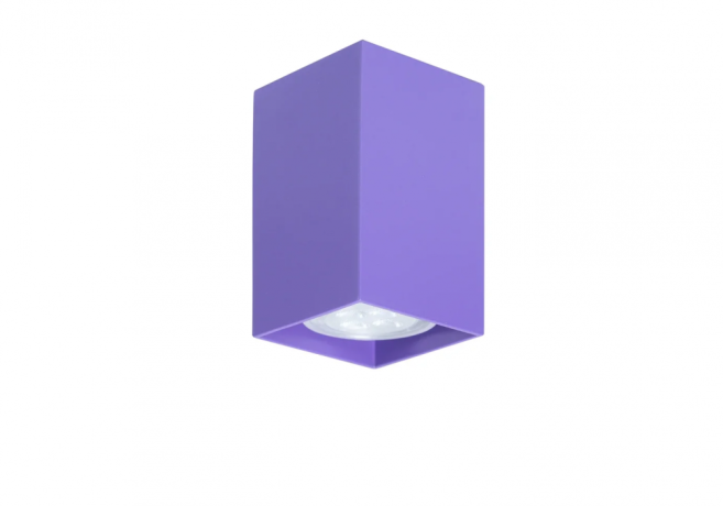 Накладной точечный светильник ТопДекор Tubo6 SQ P1 22 